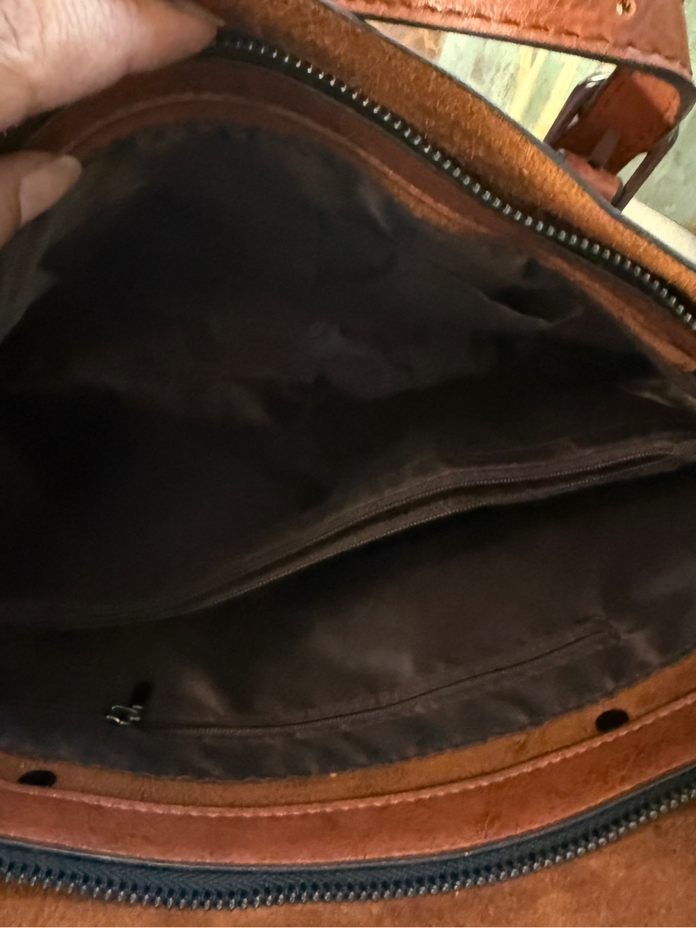 Classic Brown Leather Tote Bag for Women! NWOT! - Picture 4 of 7